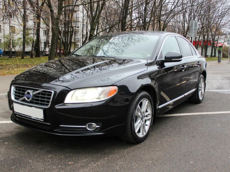 Вольво s80 черная
