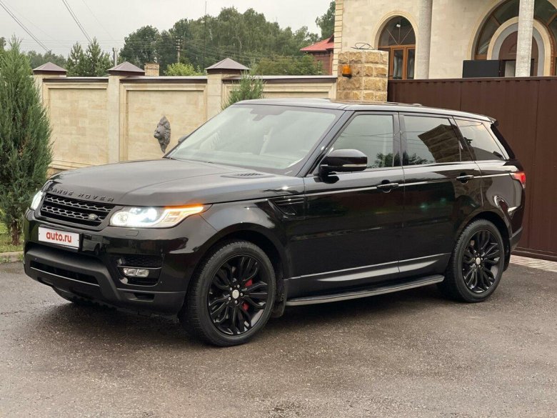 Рендж Ровер спорт 2014 черный