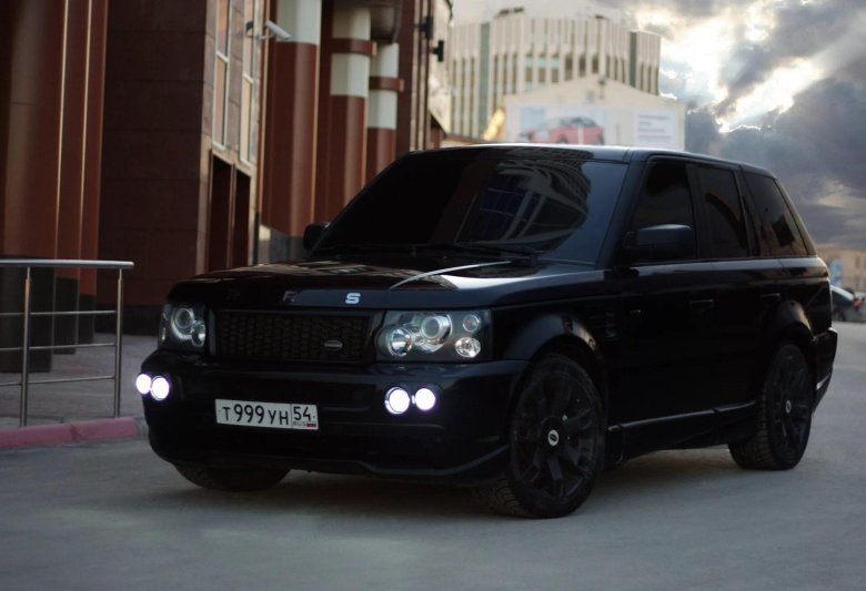 Range Rover Sport 2008 черный