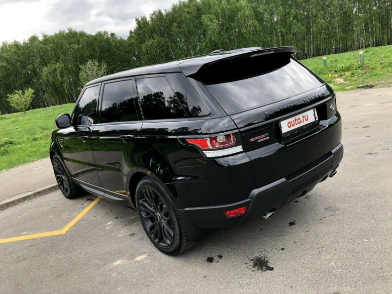Рендж Ровер спорт 2014 черный