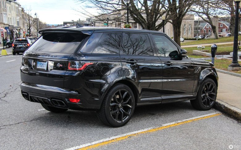 Range Rover Sport 2019 черный