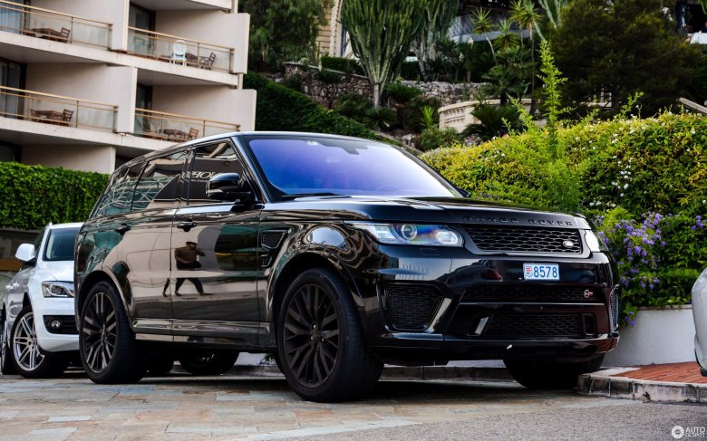 Range Rover Sport SVR Black