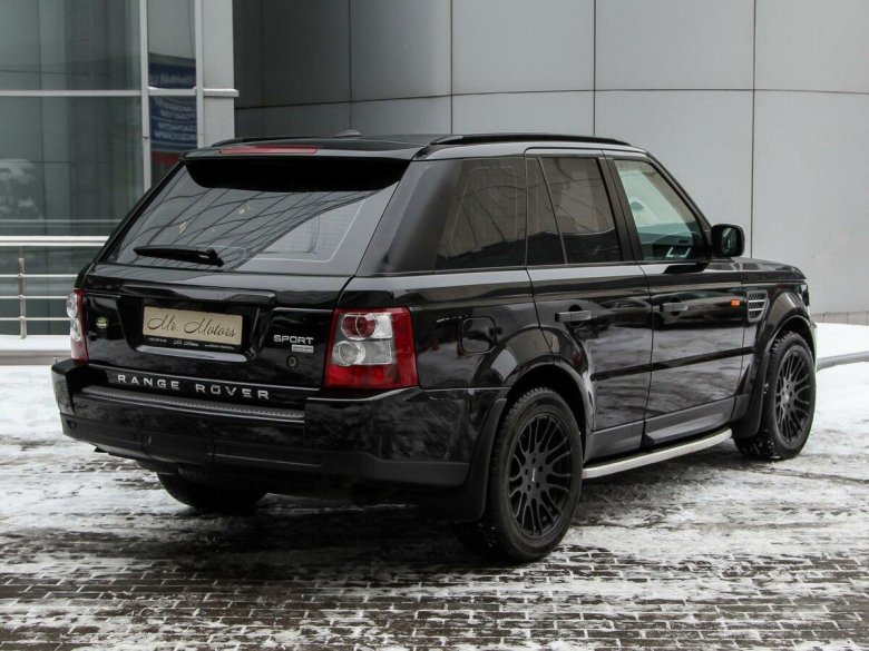 Рендж Ровер спорт 2008 черный