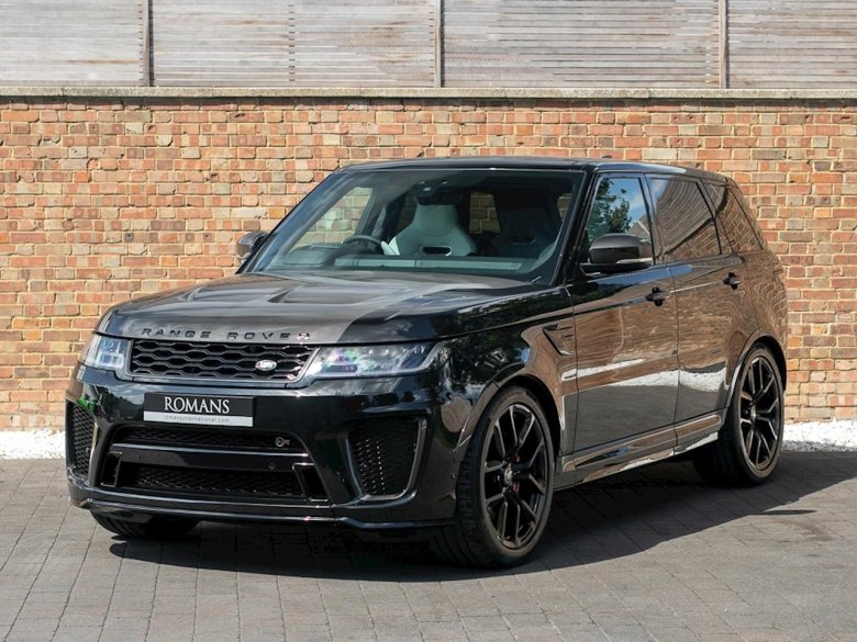 Range Rover Sport SVR черный