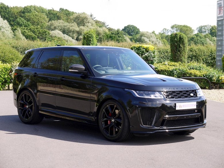 Range Rover Sport SVR 2021 Black