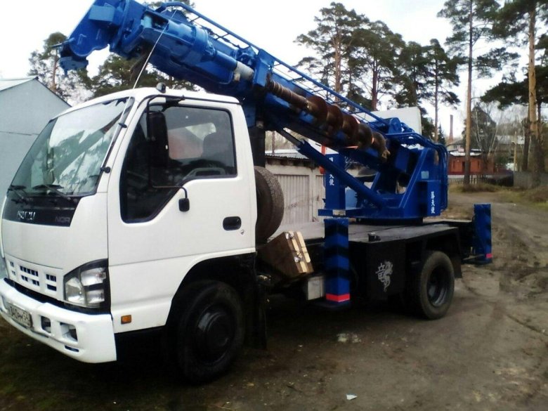 Китайские автобуровые установки