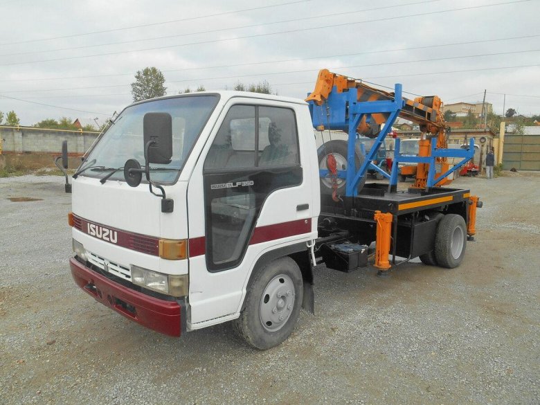 Ямобур Isuzu Elf
