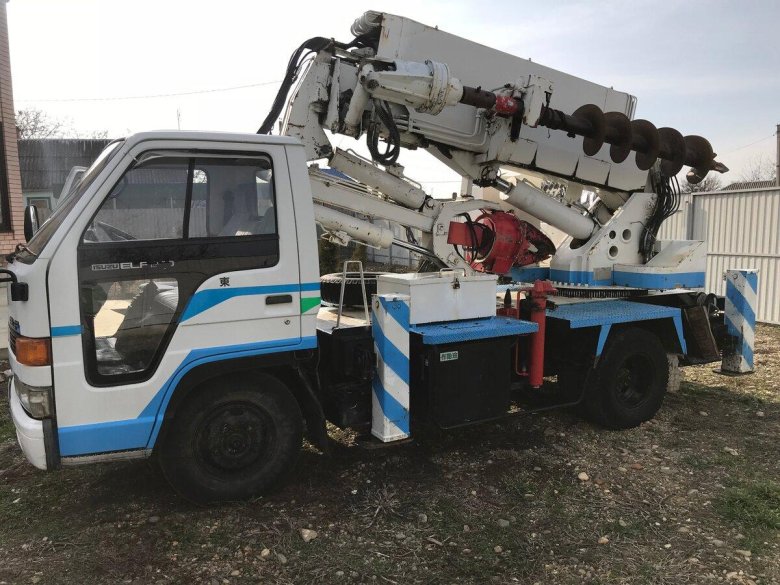 Японский ямобур Aichi Исузу