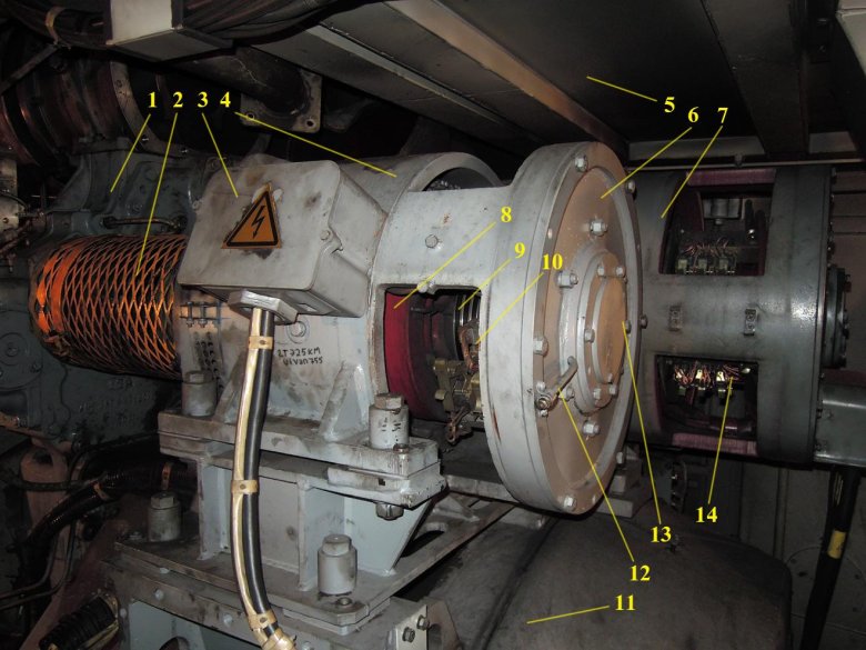 Стартер Генератор 2тэ116