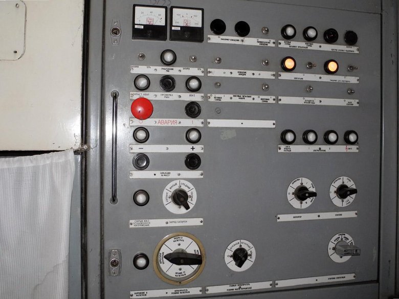 Щит управления вагона ТВЗ
