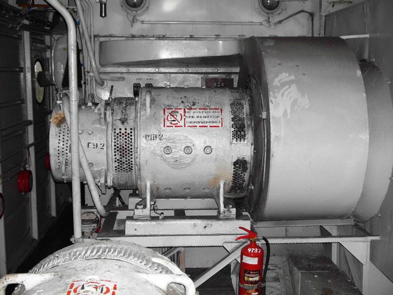 Мотор-вентилятор электровоза вл10