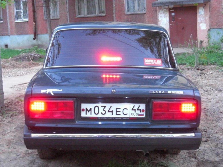 Диодные фонари ВАЗ 2107