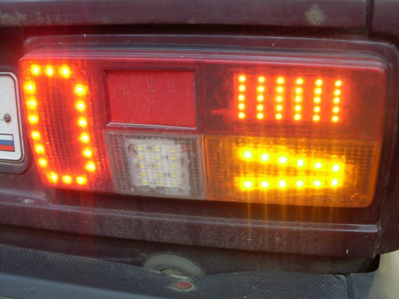 Светодиодные задние фонари ВАЗ 2105