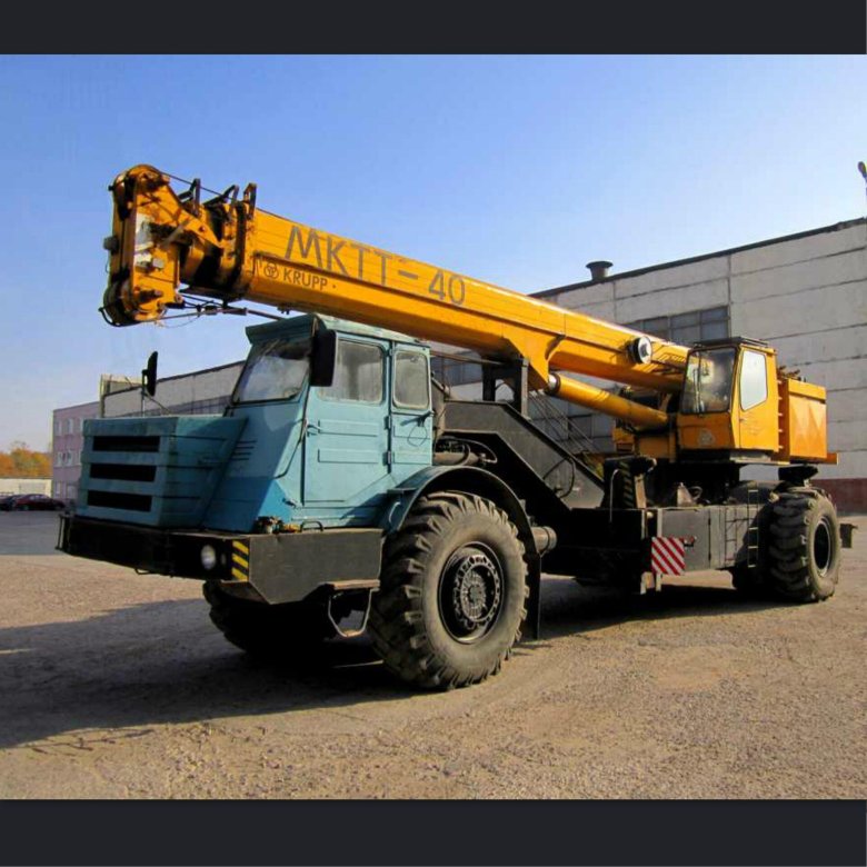 МОАЗ кран МКТТ 40