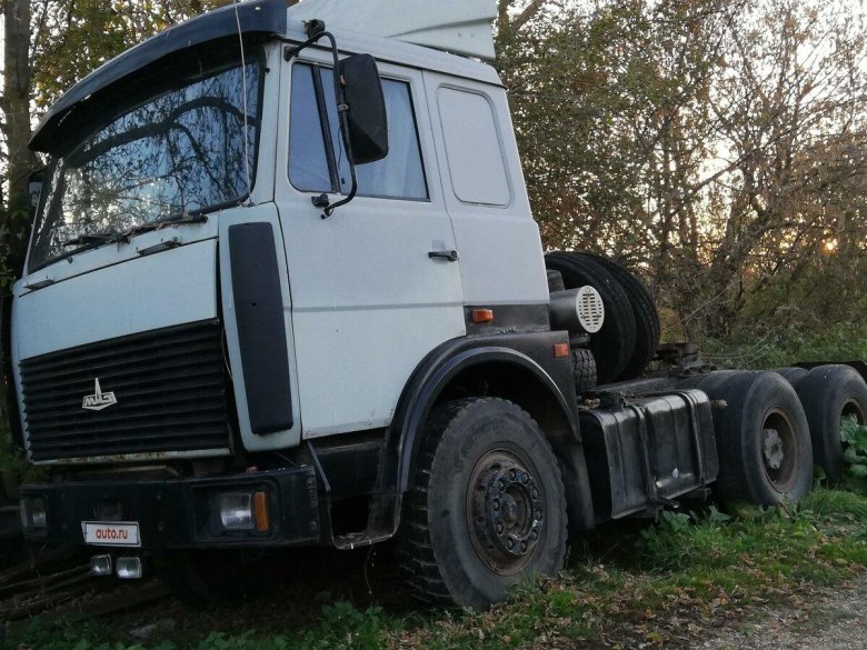 Седельный тягач маз