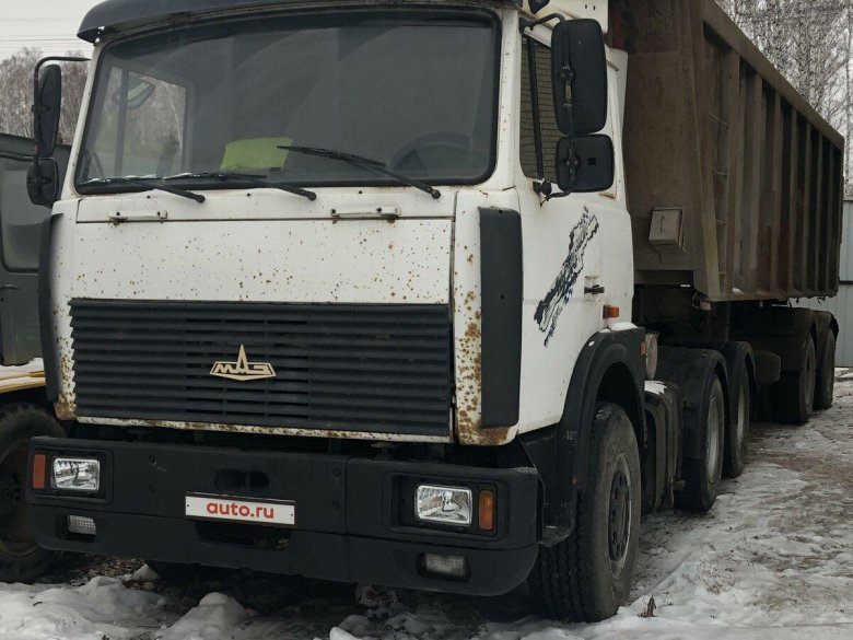 МАЗ 6430а8 сцепка