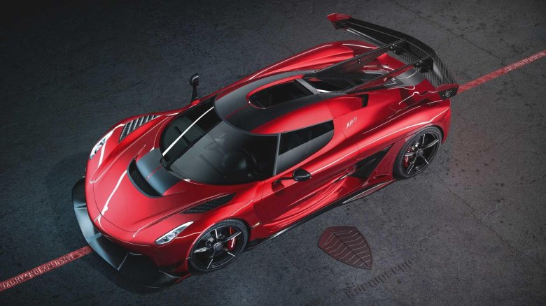 Koenigsegg jesko red cherry edition