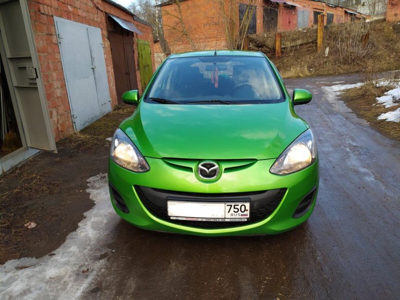 Мазда 2 Рестайлинг