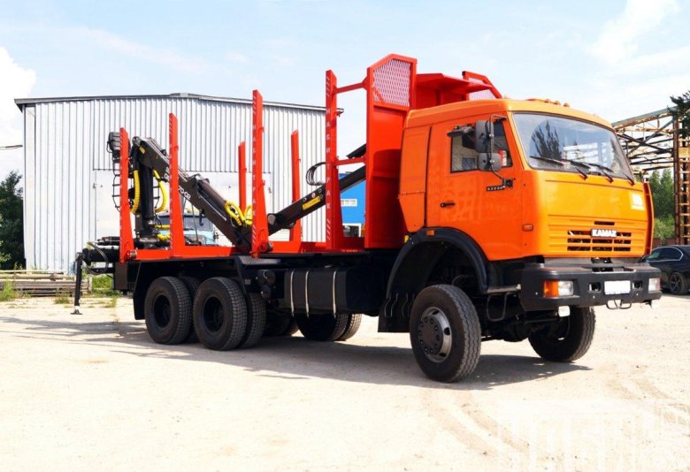 Камаз 53228 лесовоз