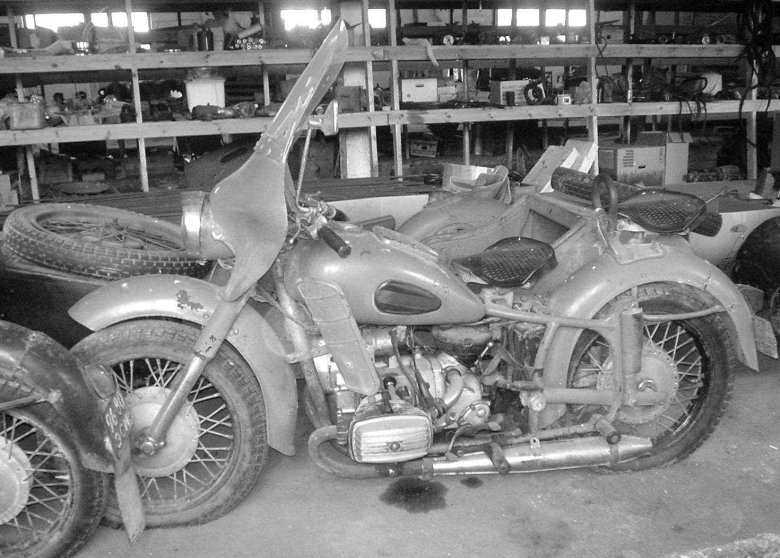 Мотоцикл Днепр к 650