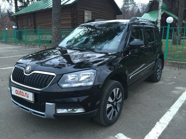 Škoda Yeti черный