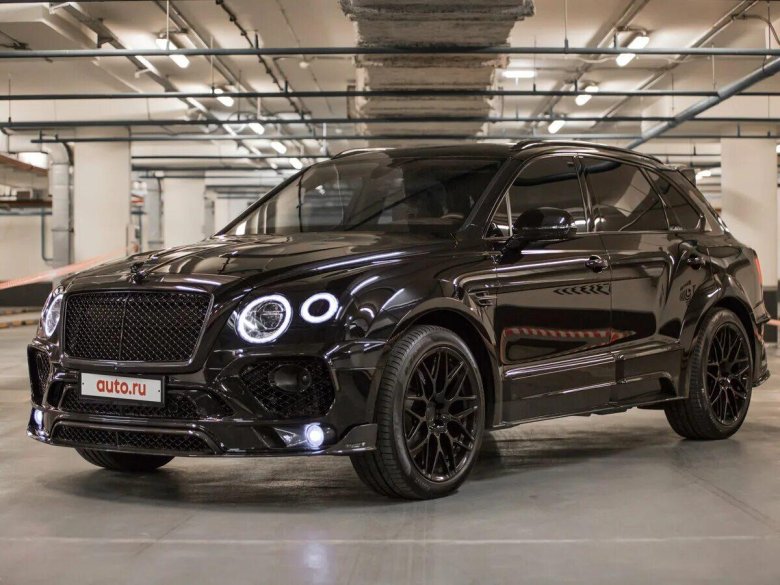 Bentley Bentayga черный