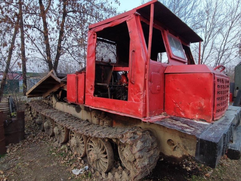 Трактор трелевочник тт4