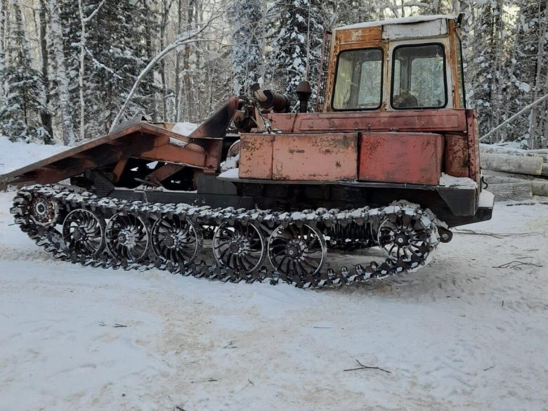 Трактор трелевочник тт4