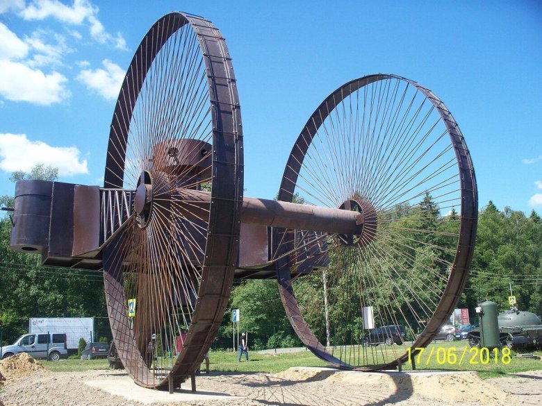 Царь-танк Лебеденко в музее