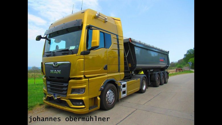 Новый тягач ман ТГС 2022