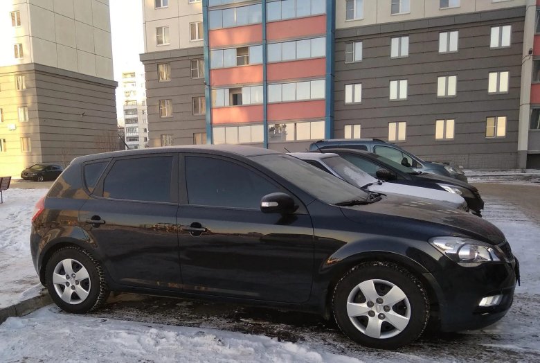Kia Ceed 2007 черный
