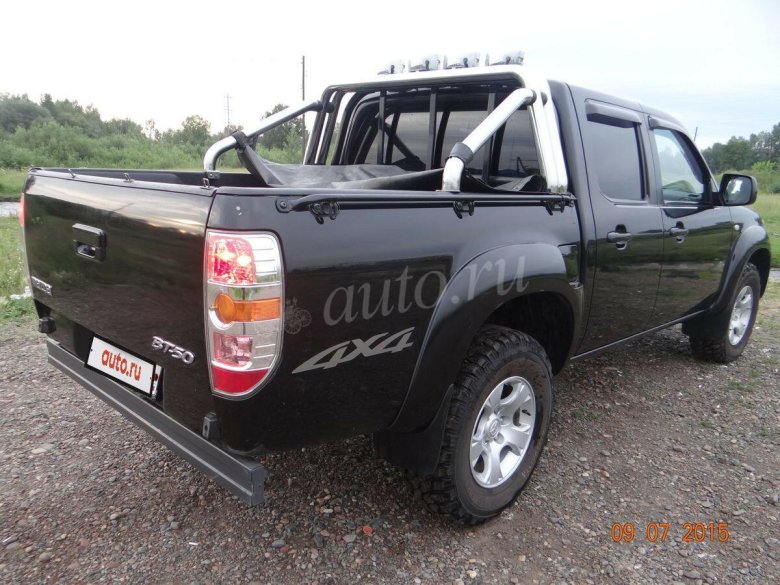 Мазда БТ 50 пикап чёрный