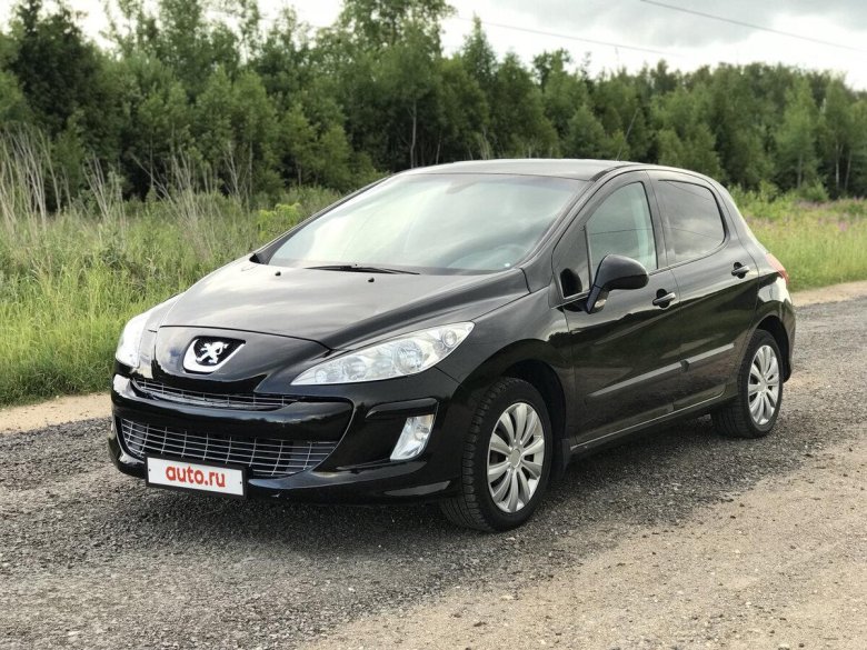 Пежо 308 черная