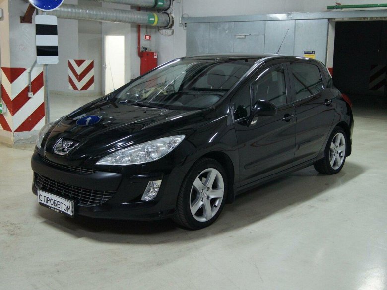 Пежо 308 черный