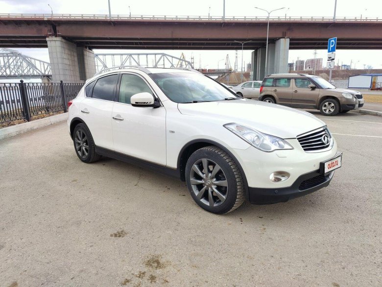 Инфинити ех35 с проставками