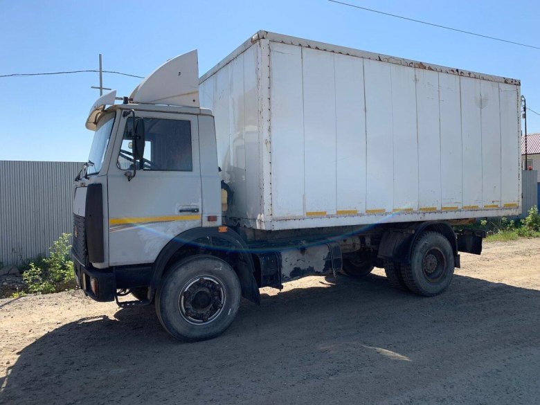 Изотермический фургон МАЗ 6317f9