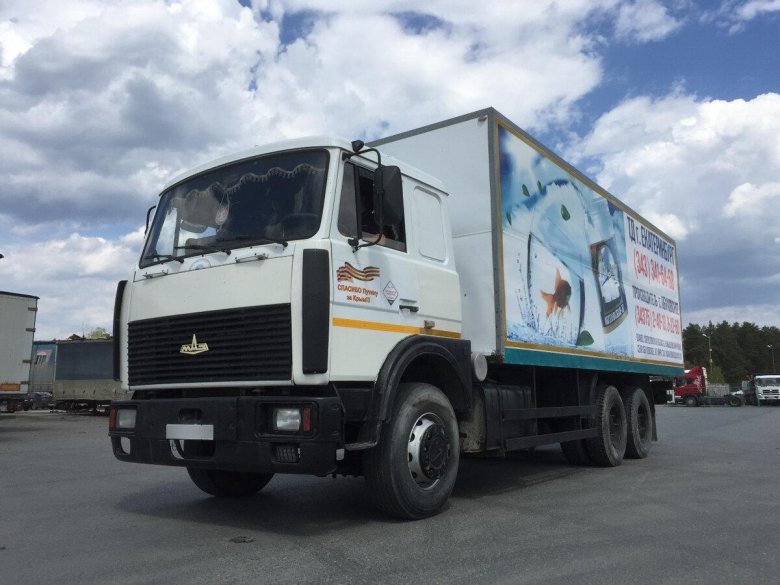 МАЗ 6303 самосвал