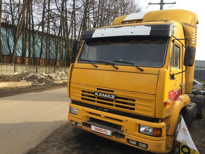 Камаз 5460 желтый