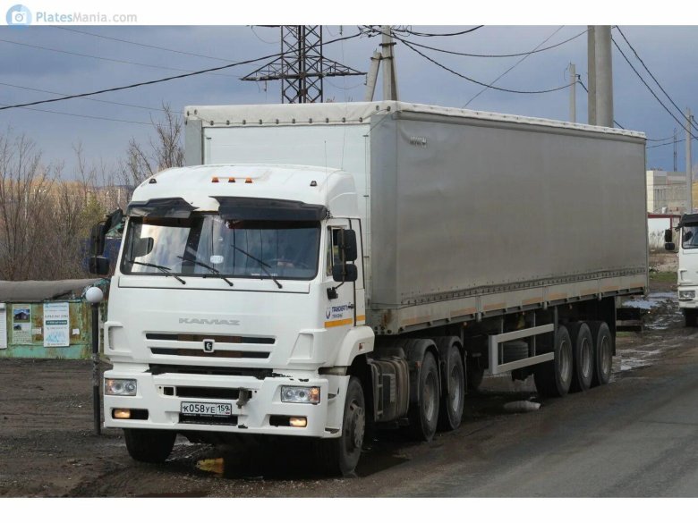 КАМАЗ-6460 седельный тягач