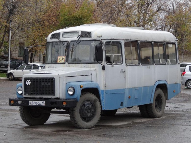 Автобус КАВЗ-3976 С узорами