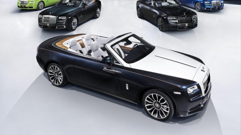 Роллс Ройс кабриолет