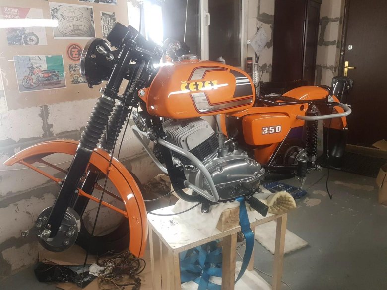 Мотоцикл Cezet 350 472.5