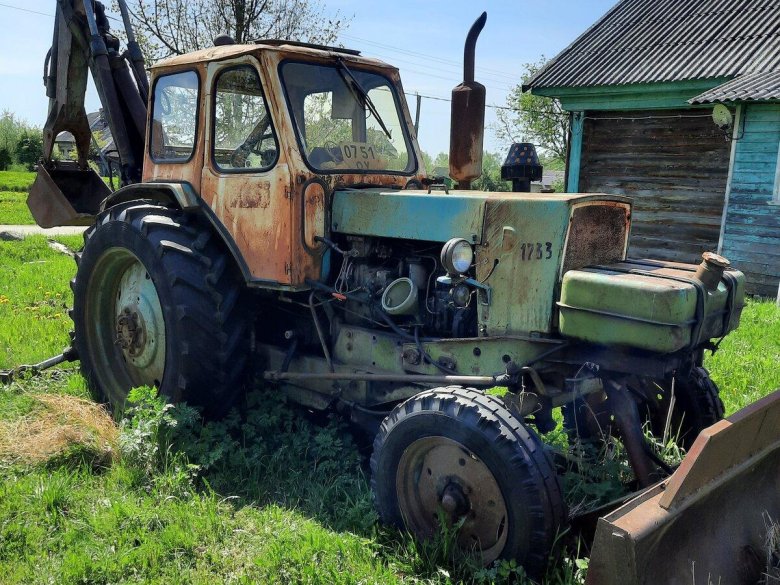 Трактор экскаватор юмз 6