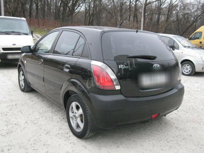 Kia rio ii рестайлинг