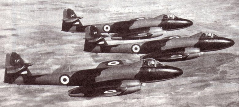 Глостер Метеор самолет