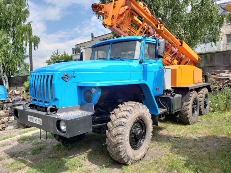Урал бурильная установка Рязань