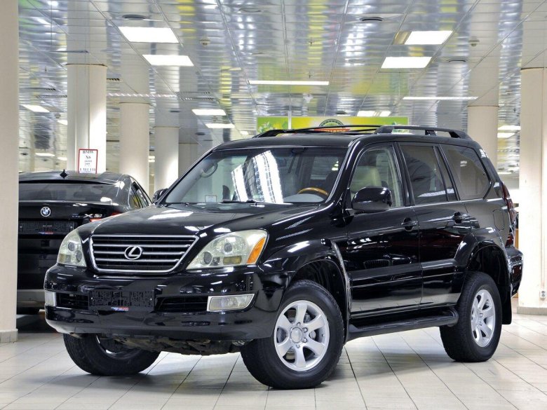 Лексус gx470 черный