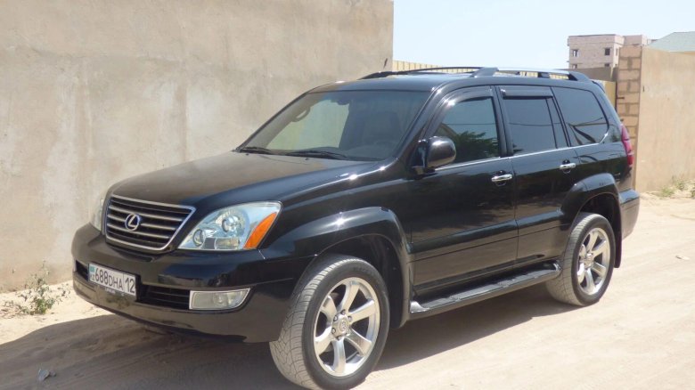 Лексус gx470 черный