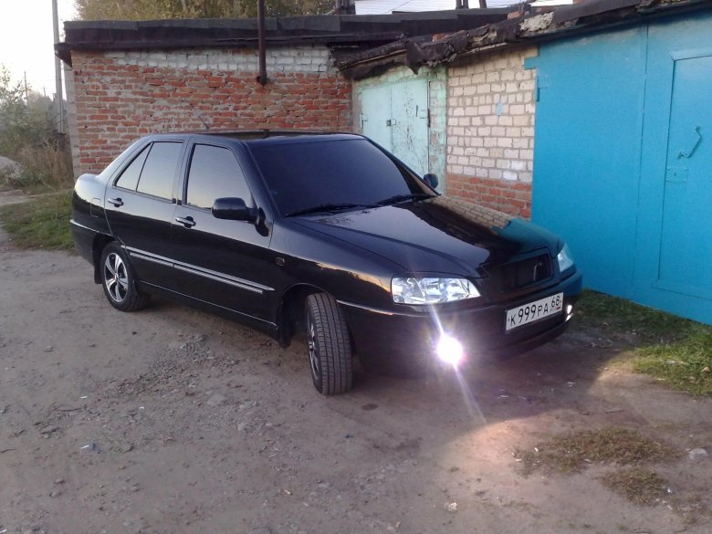 Чери амулет а15 тонирована