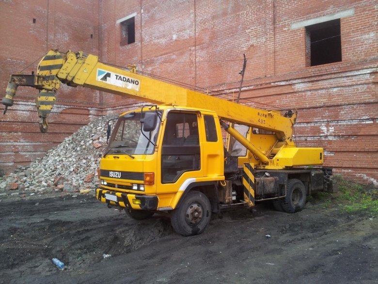 Кран Исузу 10 тонн